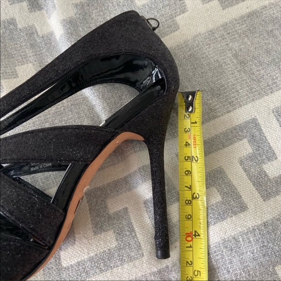 Black glittery high heels - Picture 5 of 6